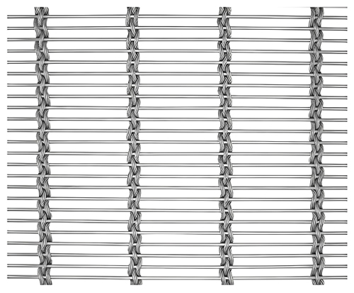 rivestimento di facciata in rete metallica