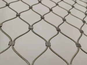 Treillis métallique flexible en acier inoxydable 316 pour enclos de